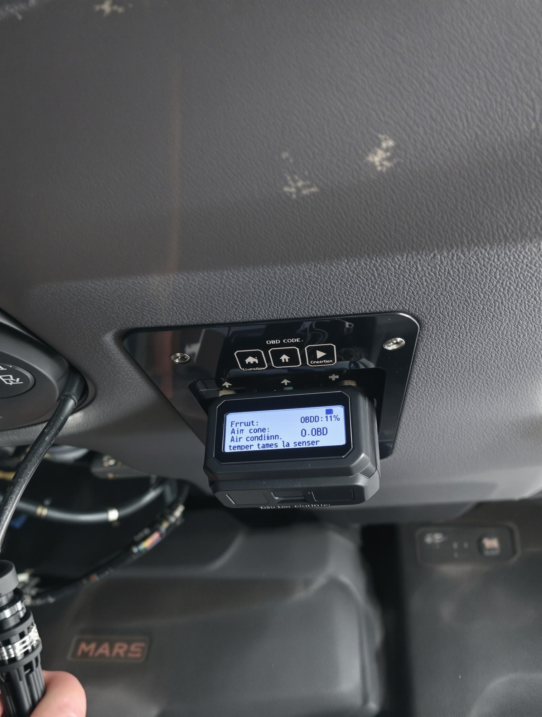 Diagnostic OBD des codes d’erreur de climatisation auto