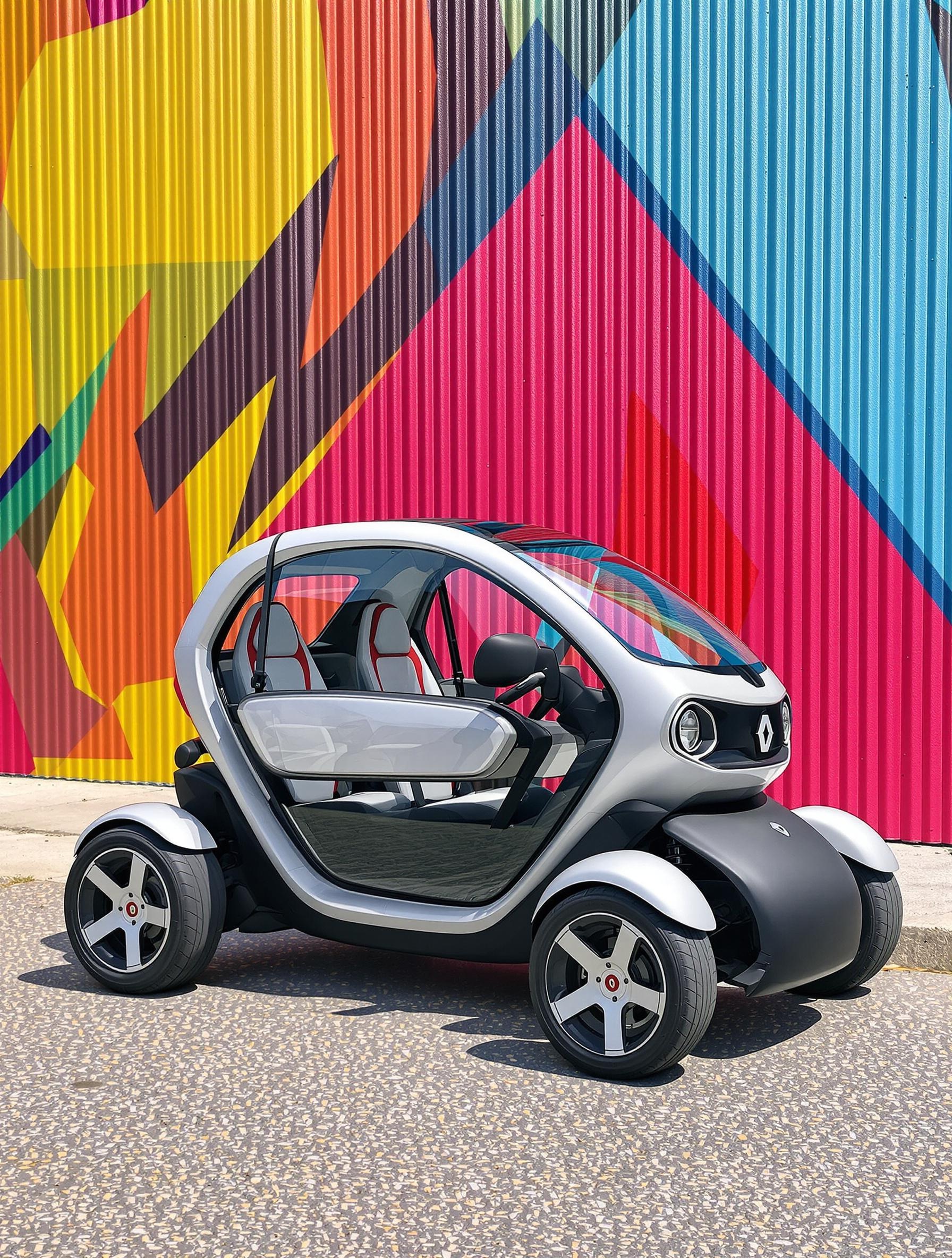 Renault Twizy – Concept biplace compact électrique urbain