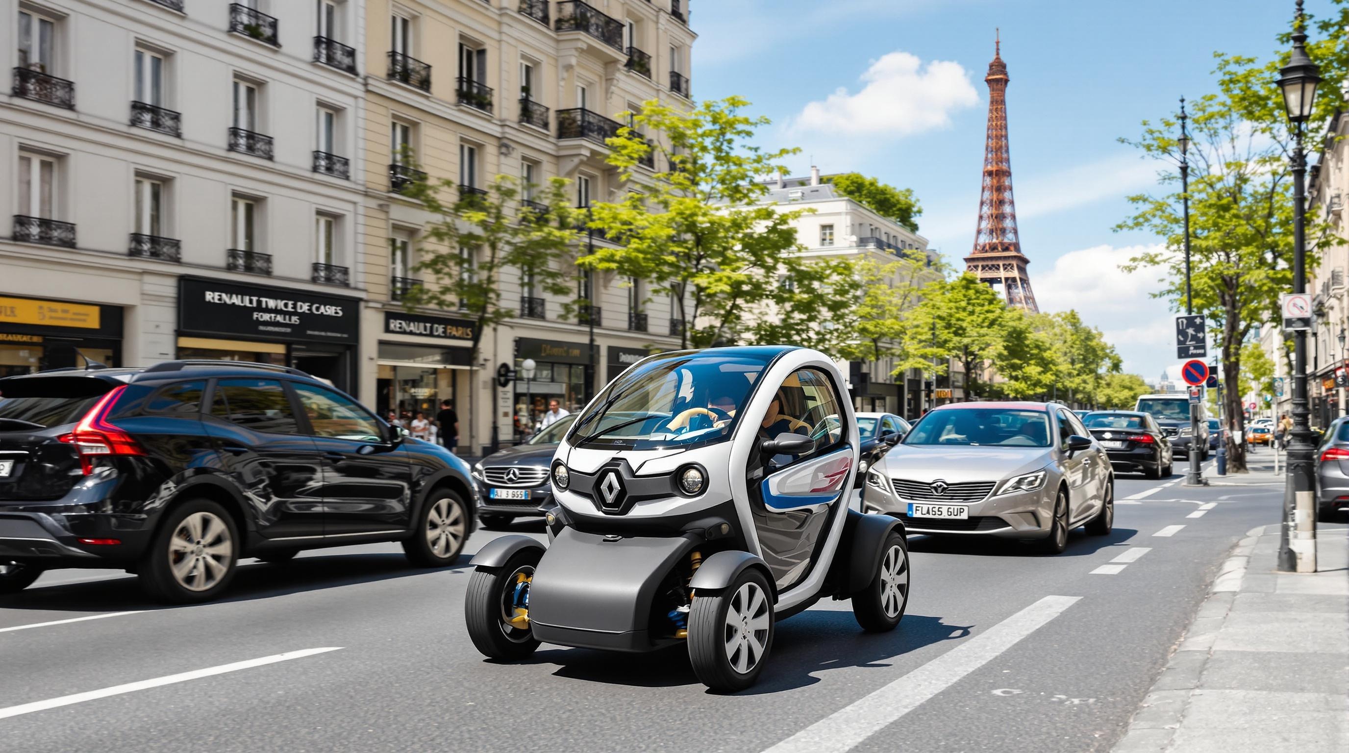 Renault Twizy à Paris – parfaite citadine urbaine compacte