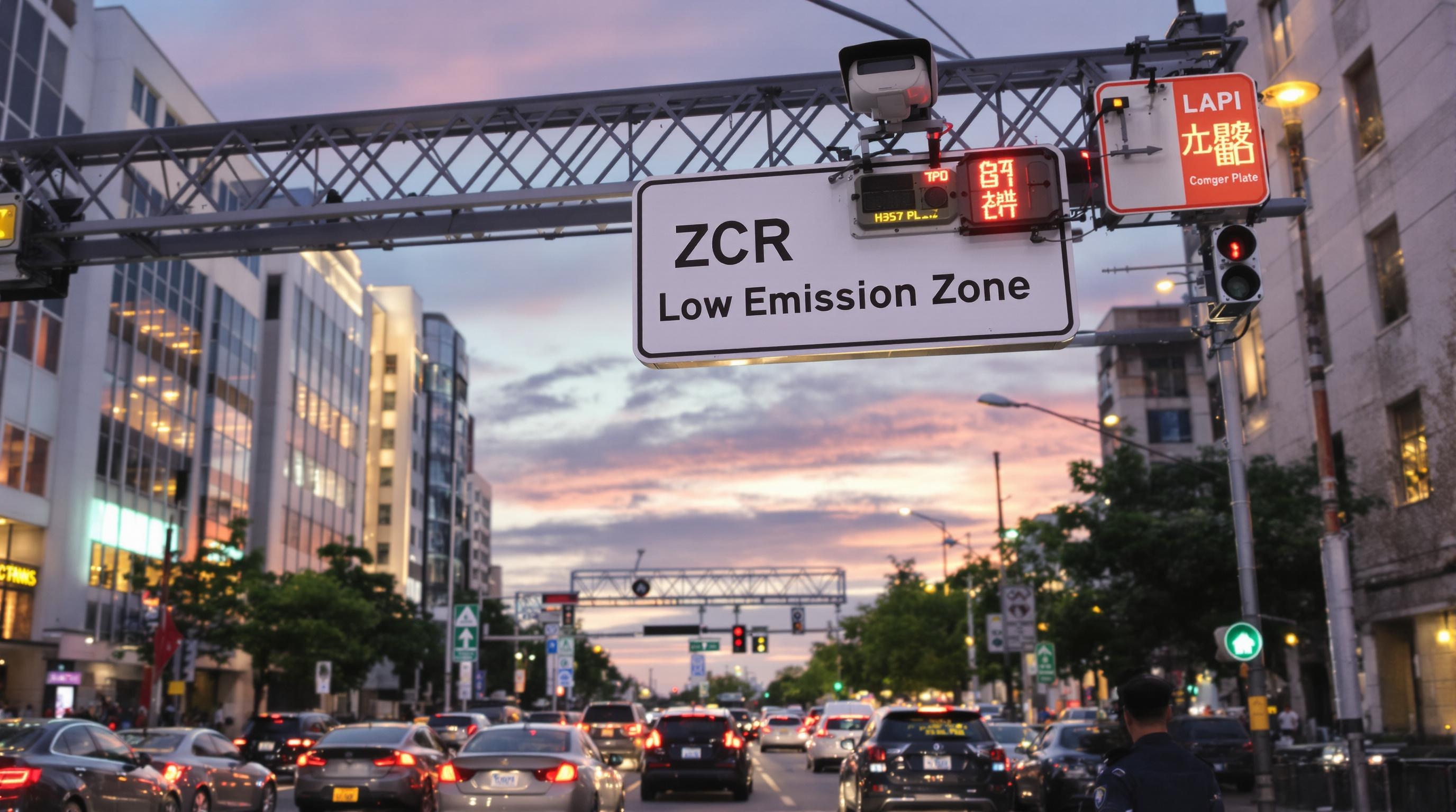 Panneau ZCR caméra contrôle automatique