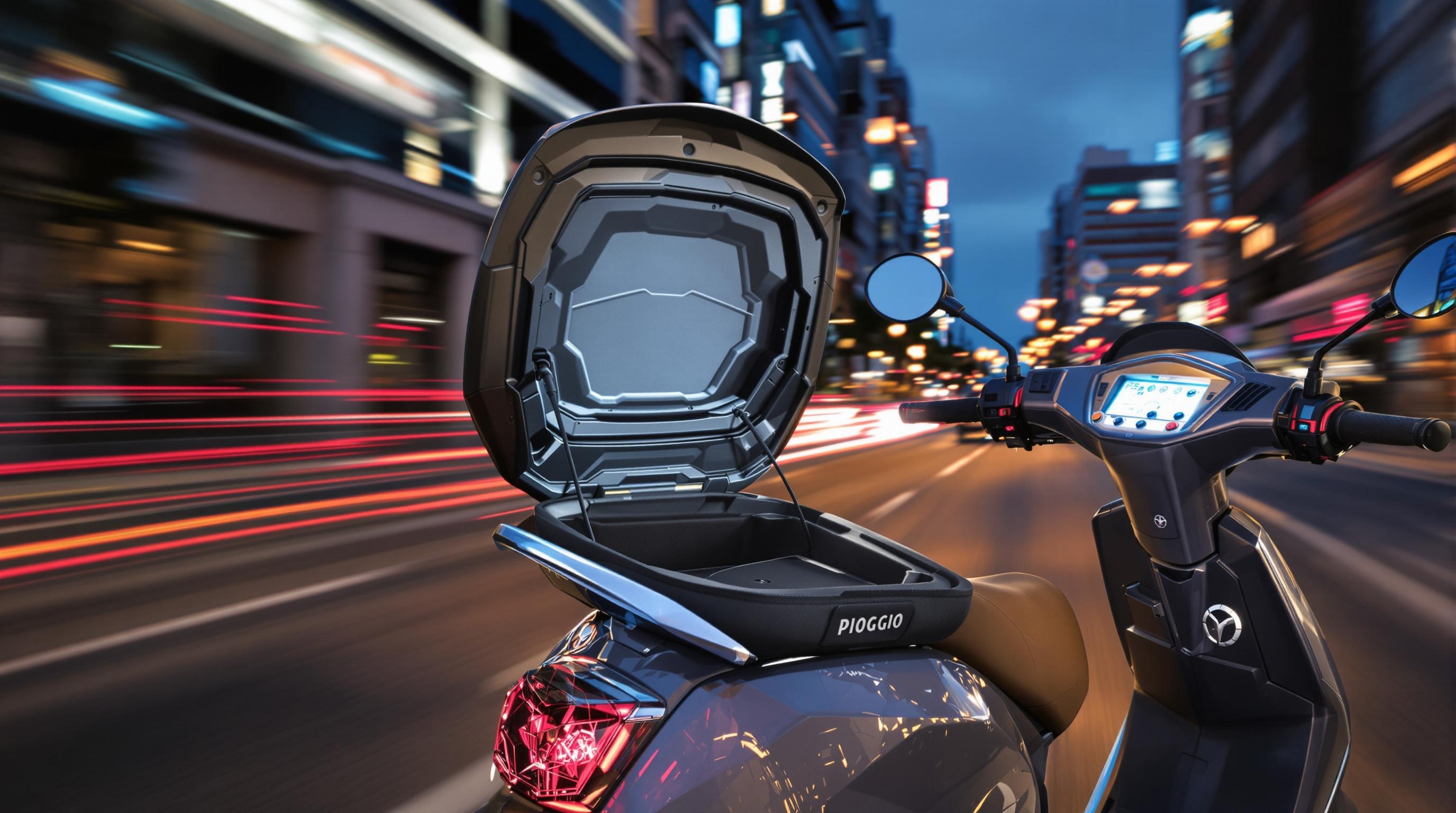 Piaggio Beverly 125 avec coffre XXL, éclairage LED et tableau LCD