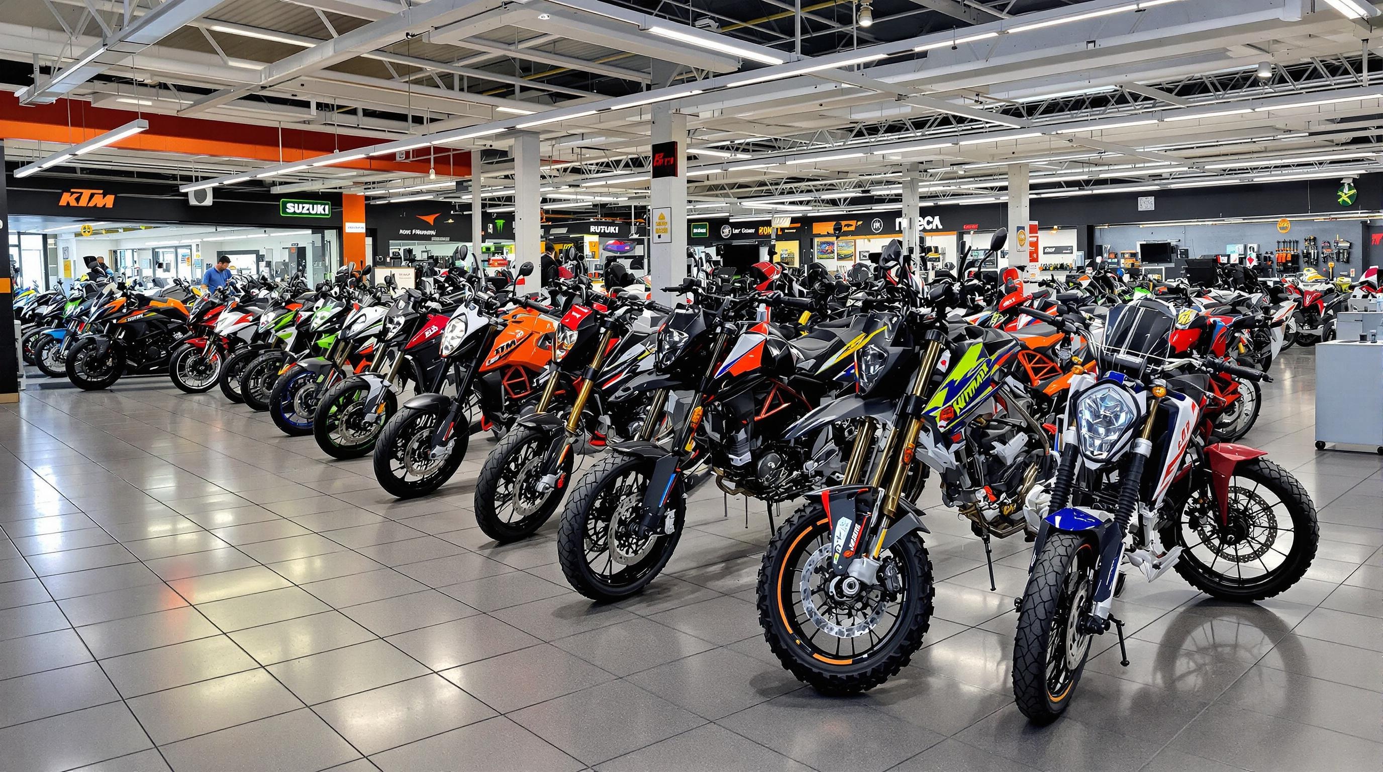 Showroom moto Rennes Motos trail roadster atelier