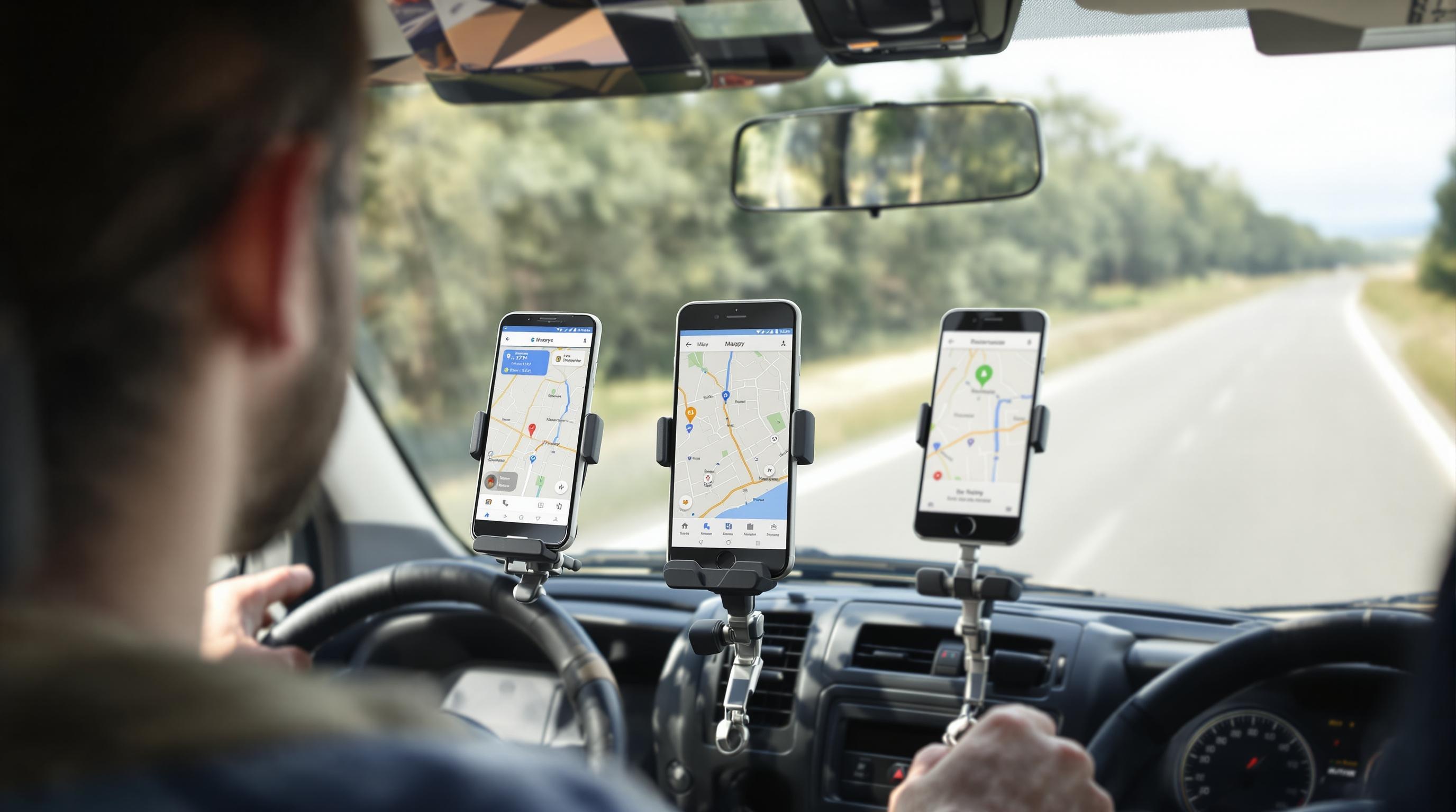 applications mobiles calcul péage Renault Master