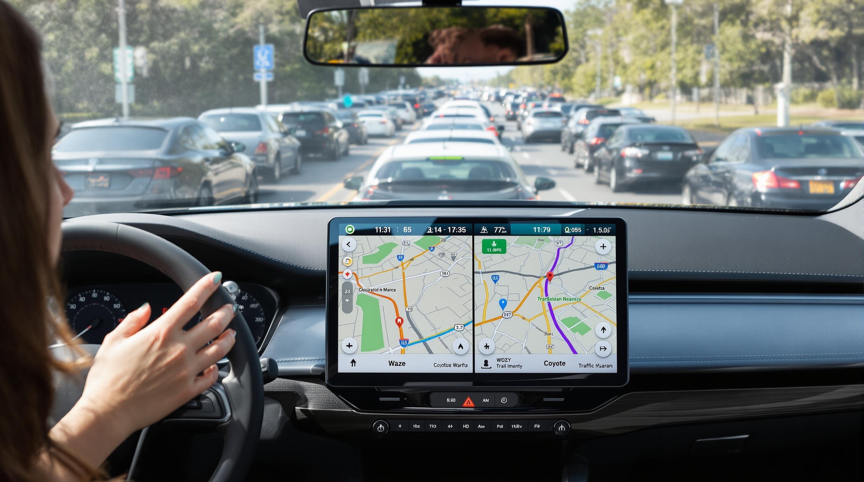 Comparatif Waze et Coyote pour signalement de radars