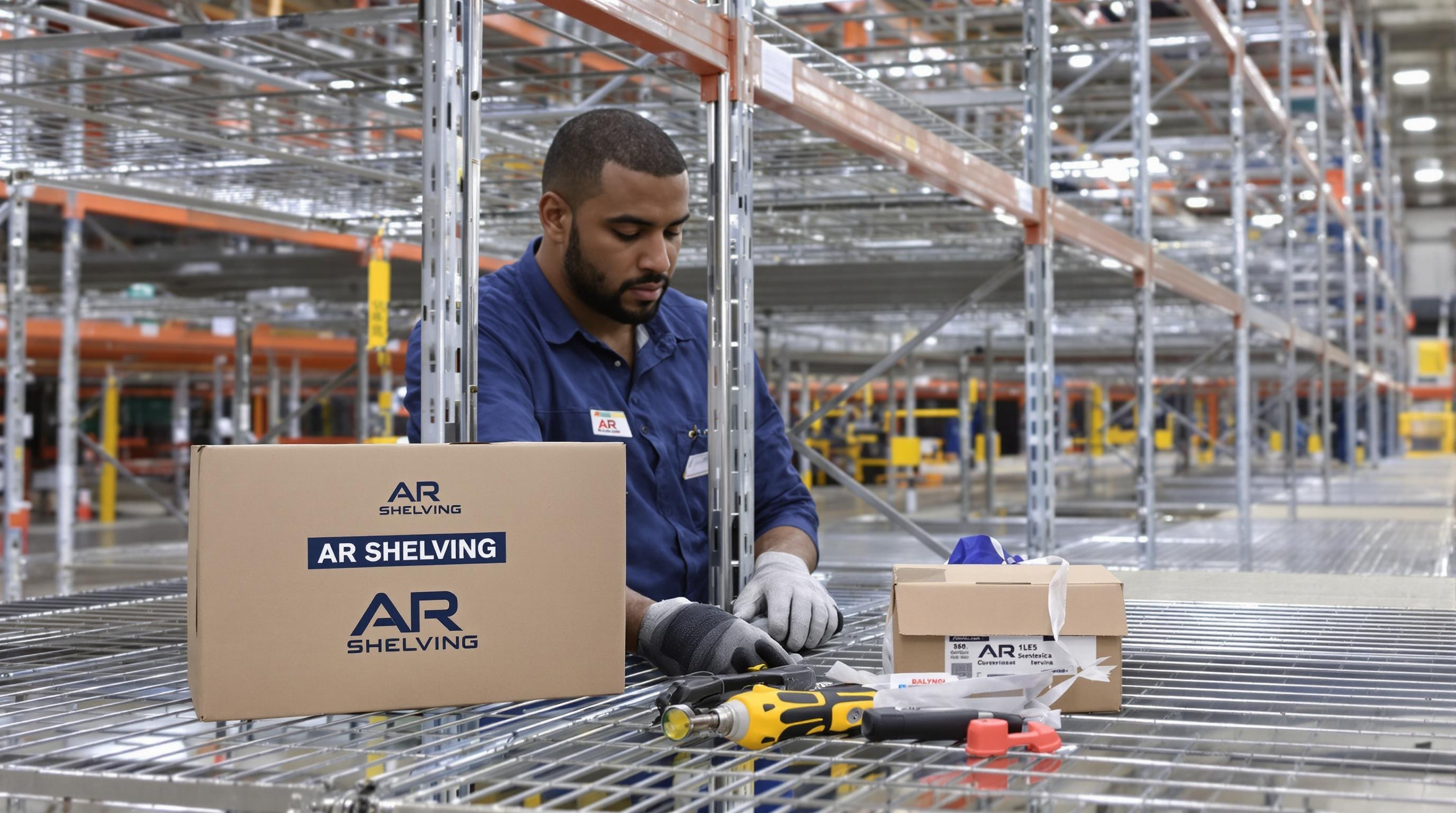 Entretien préventif de rayonnage au Maroc avec pièces AR SHELVING