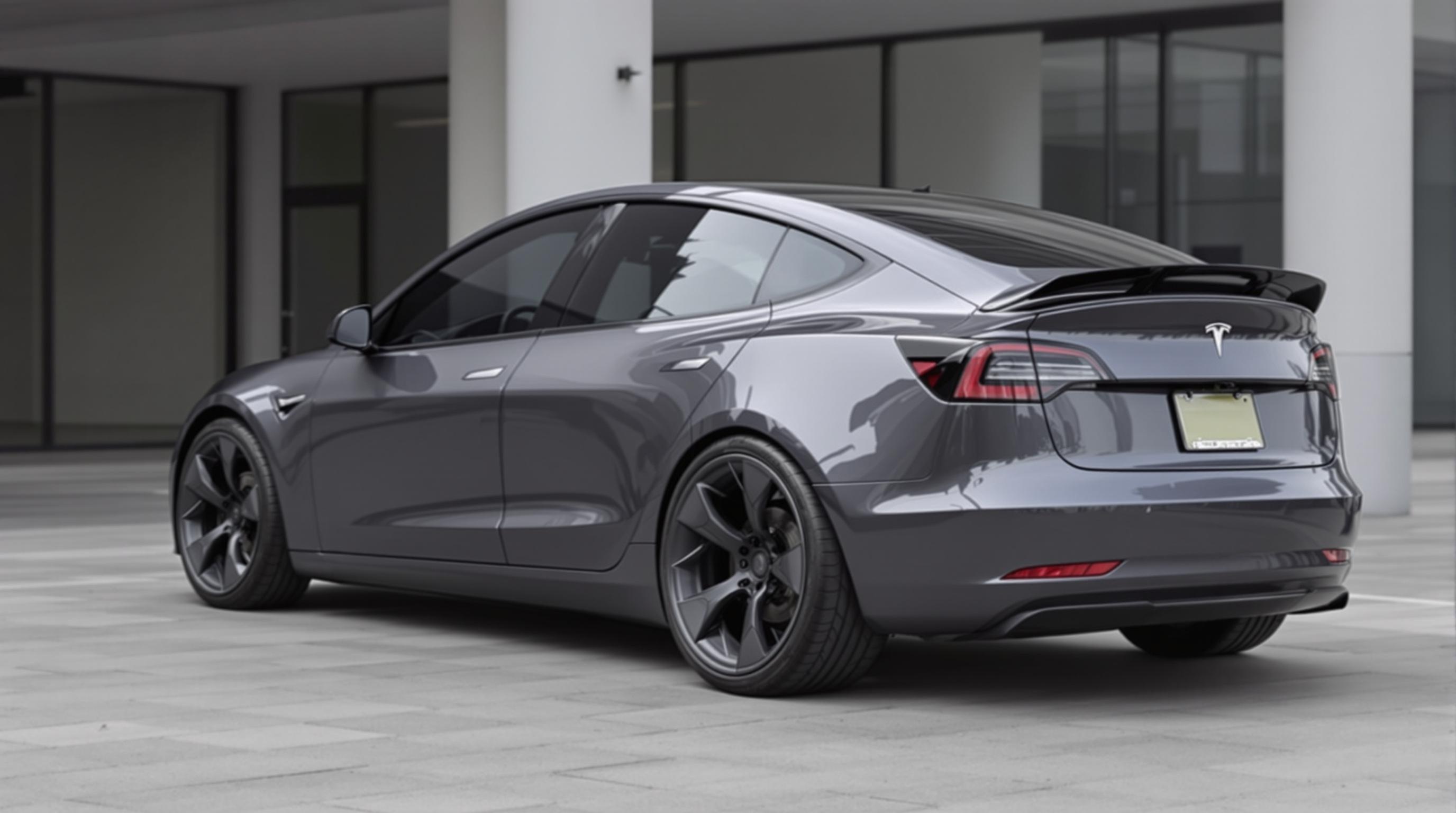 Spoiler de coffre Tesla Model 3