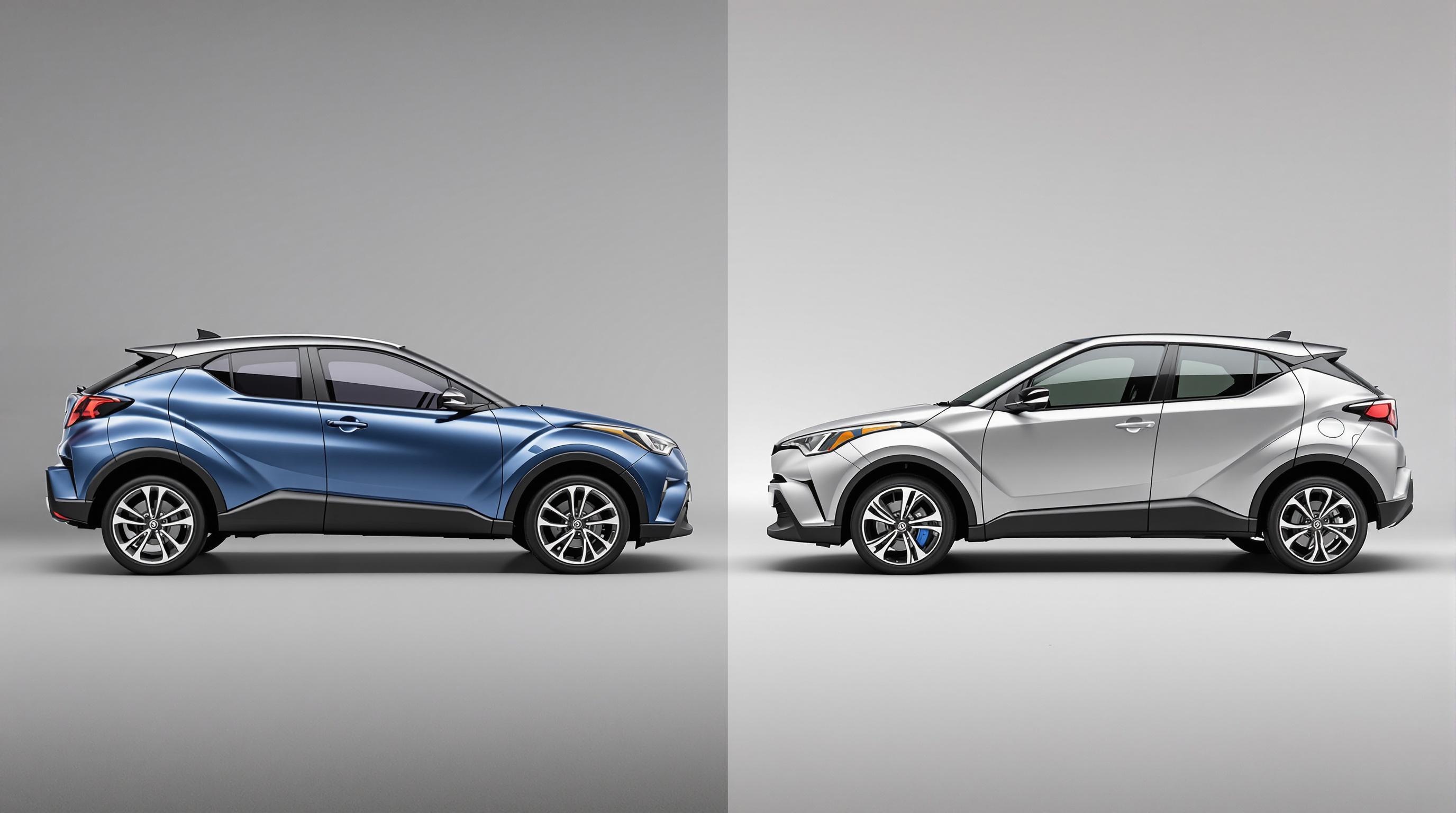 Comparatif des générations du Toyota C-HR