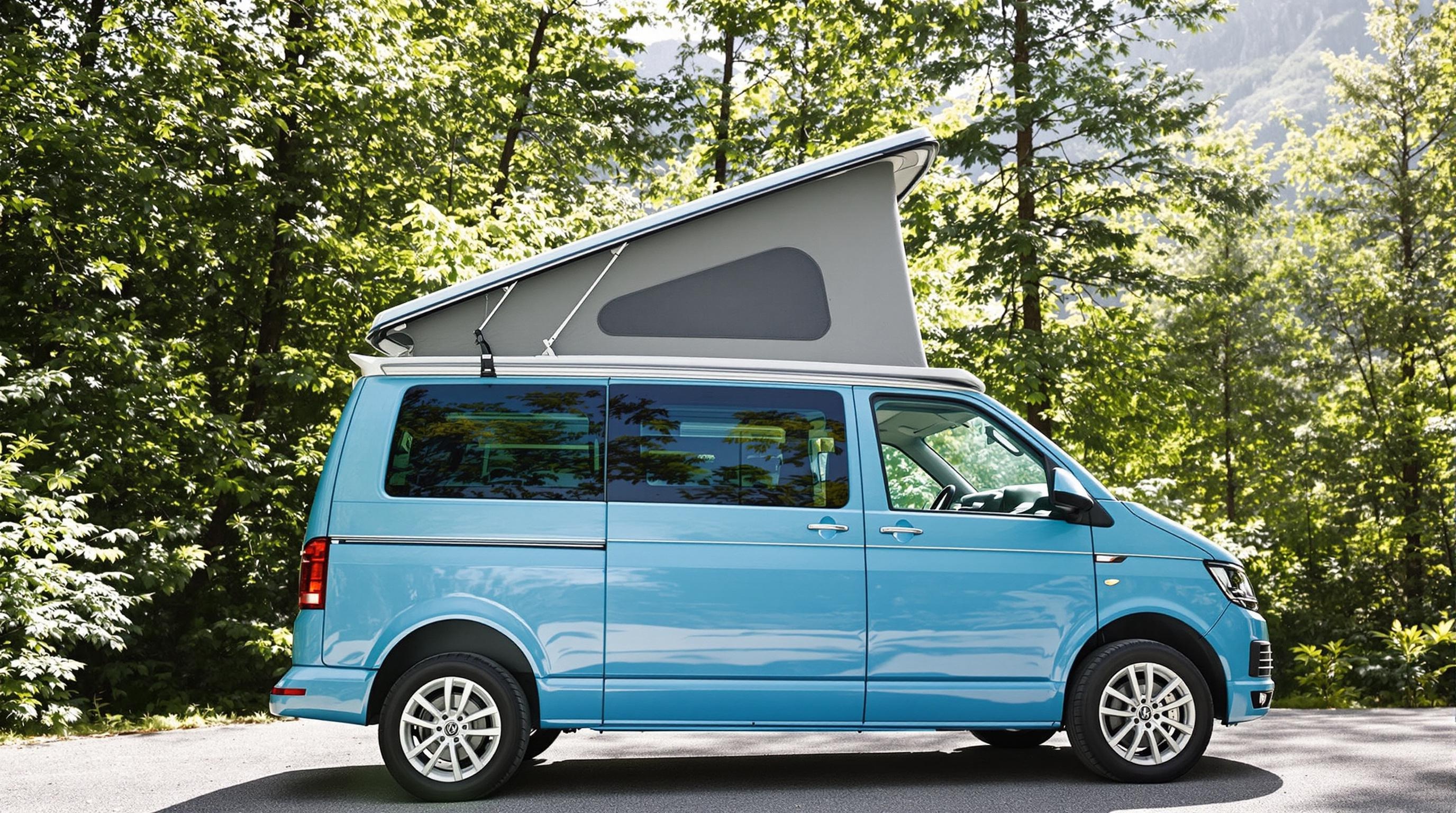 Toit relevable Volkswagen California en action