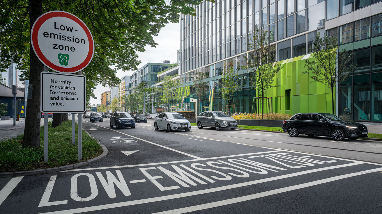 Zone faibles émissions signalisation
